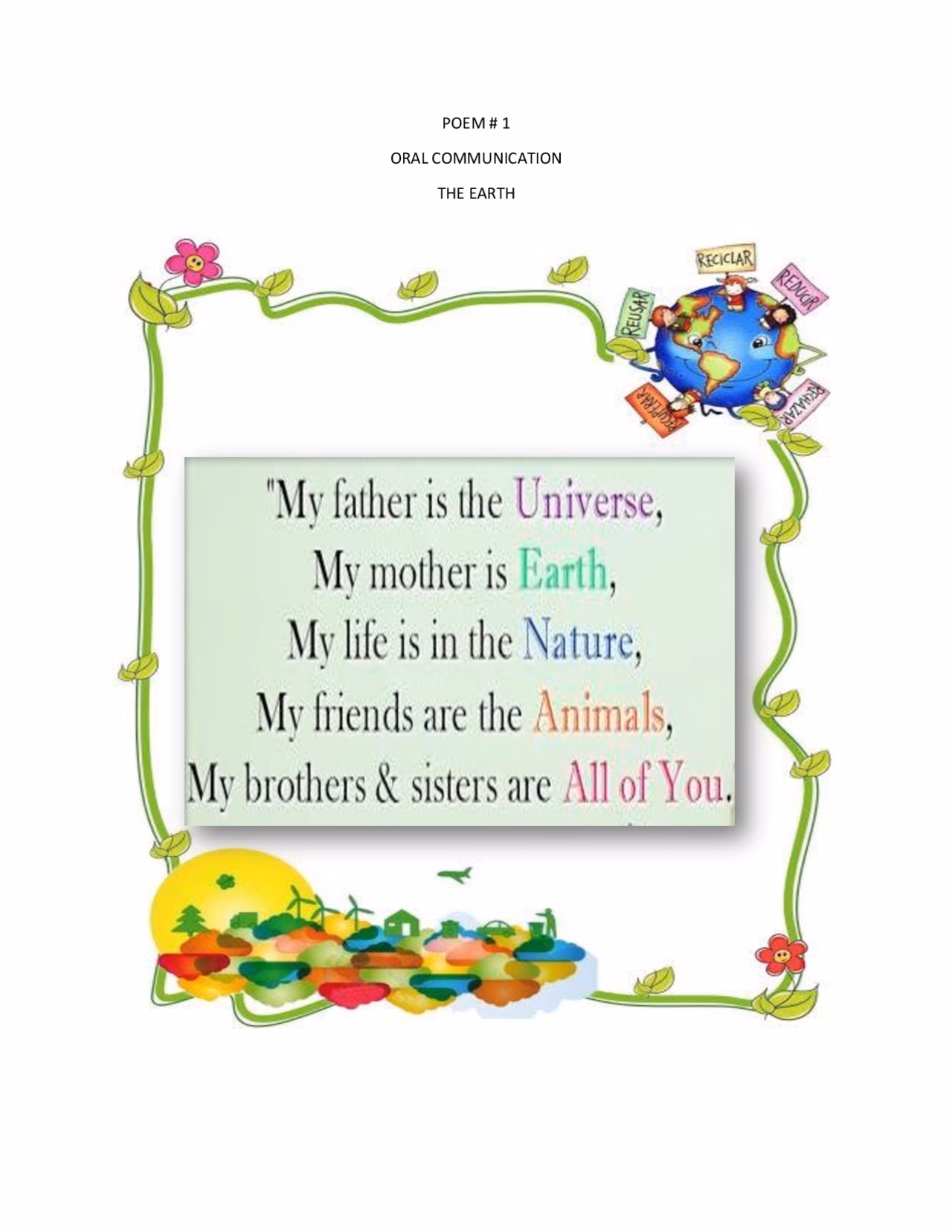 ¿Qué es un poema 1?