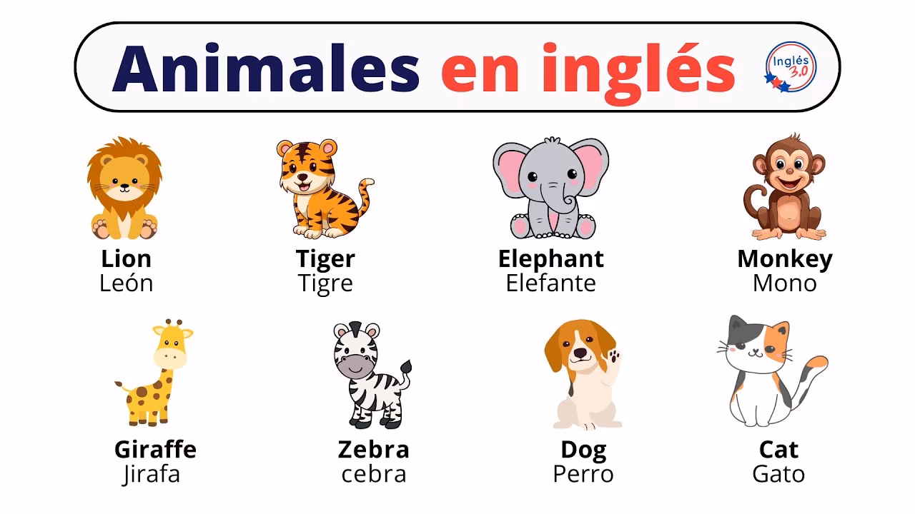 ¿Cuáles son los 10 nombres de animales?