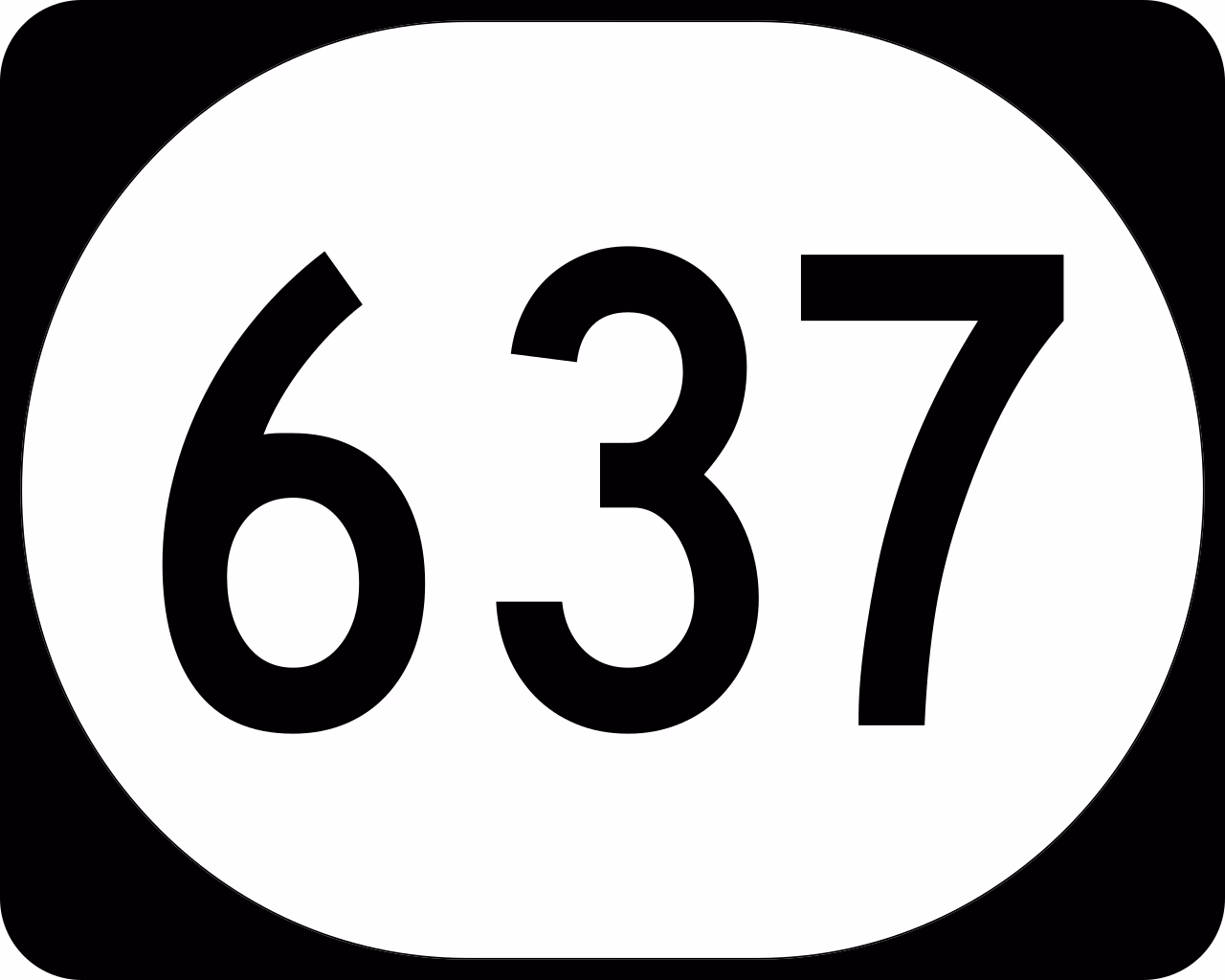 ¿Qué significa 637 en inglés?