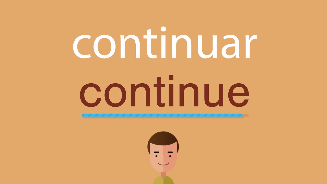 ¿Cómo se dice "a continuación"?