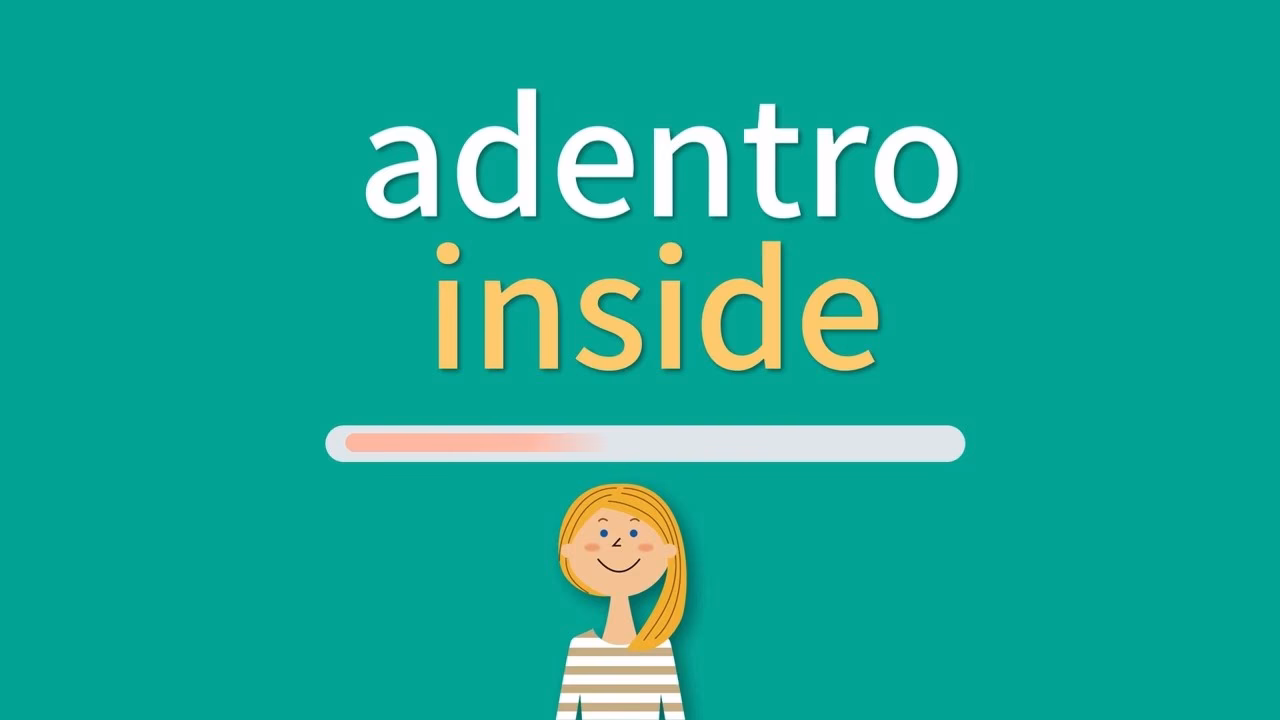 ¿Cómo es en inglés "dentro"?