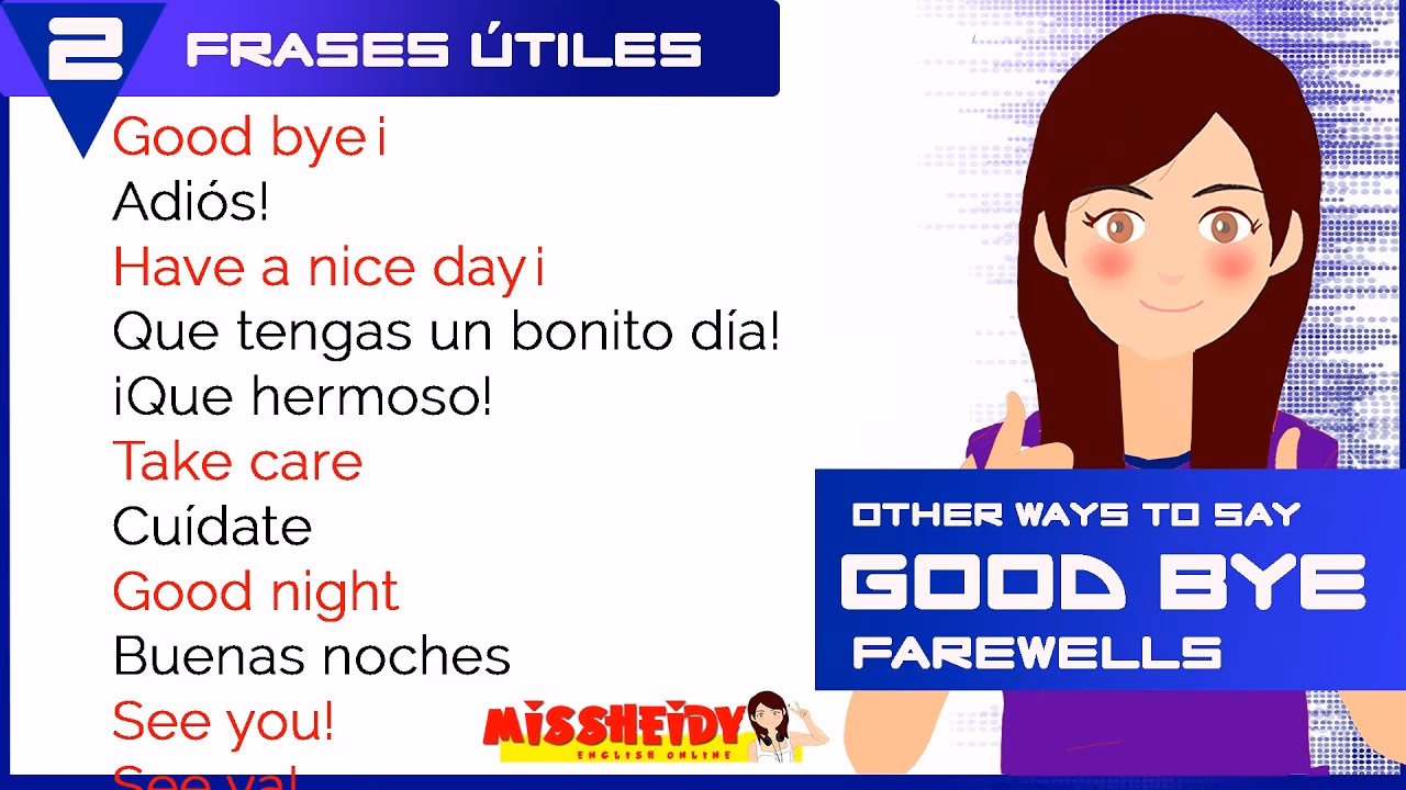 ¿Cómo se dice adios hasta pronto?