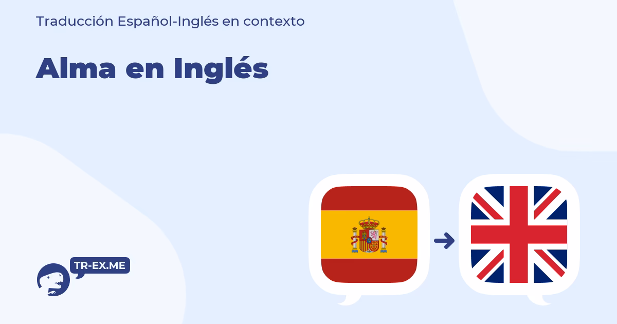 ¿Cómo se dice alma en otros idiomas?