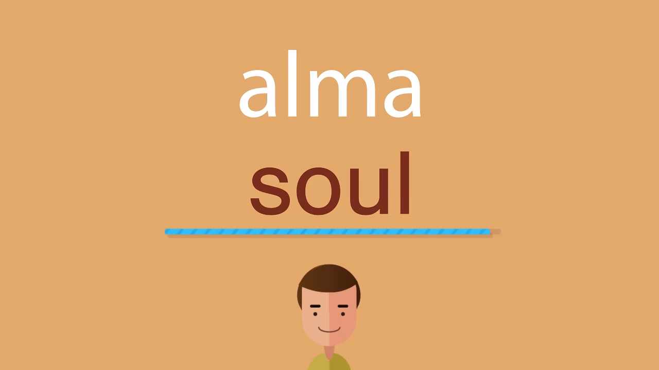 ¿Cómo se dice alma en inglés?