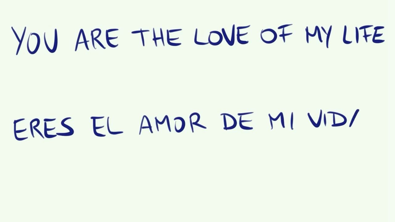 ¿Cómo se le dice al amor de tu vida en inglés?