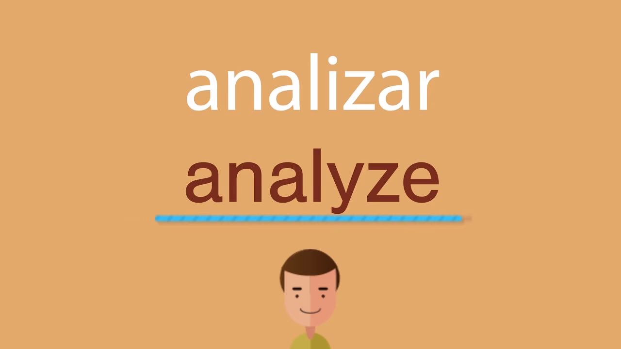 ¿Cómo se dice "analyze" en pasado simple?