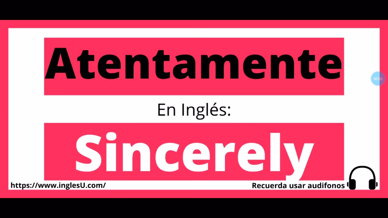 ¿Cómo llamar a atte en inglés?