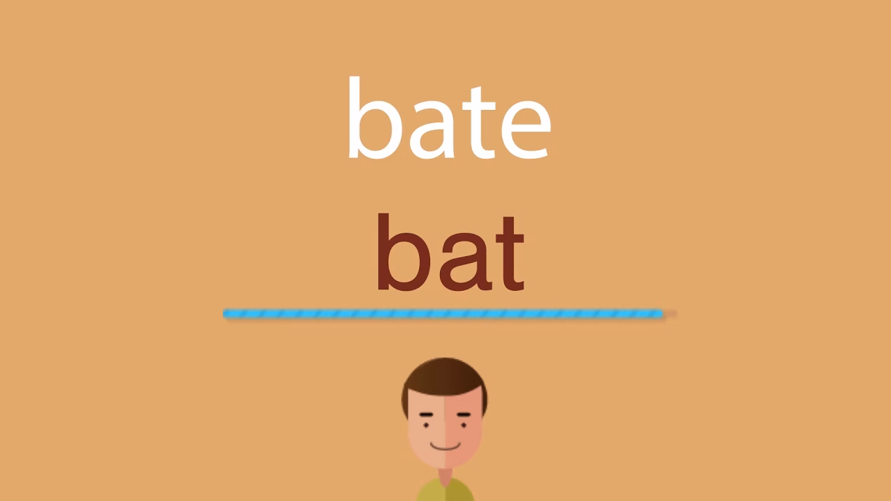 ¿Qué significa el verbo bate?