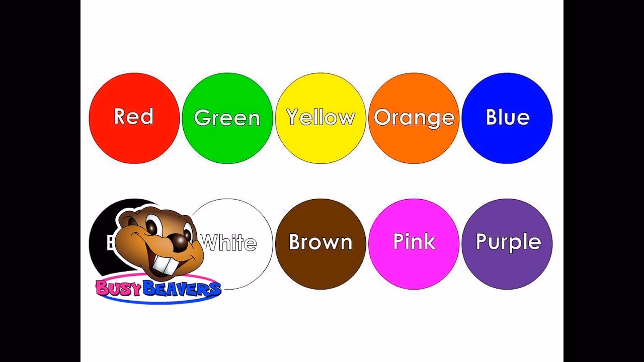 ¿Cómo se llama la canción de los colores?