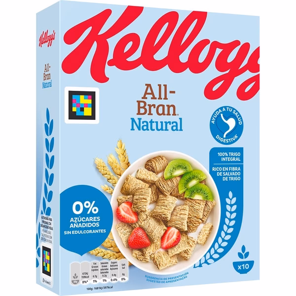 ¿Cómo se llama el cereal integral?