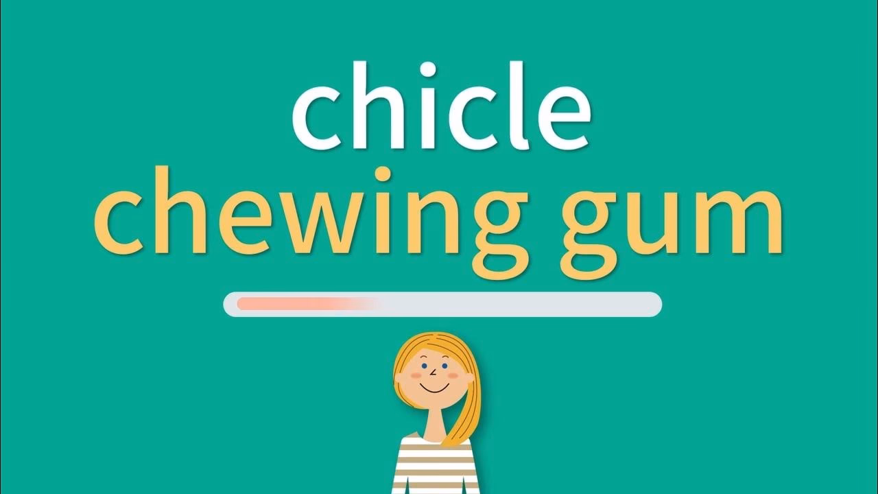 ¿Cómo pedir un chicle en inglés?