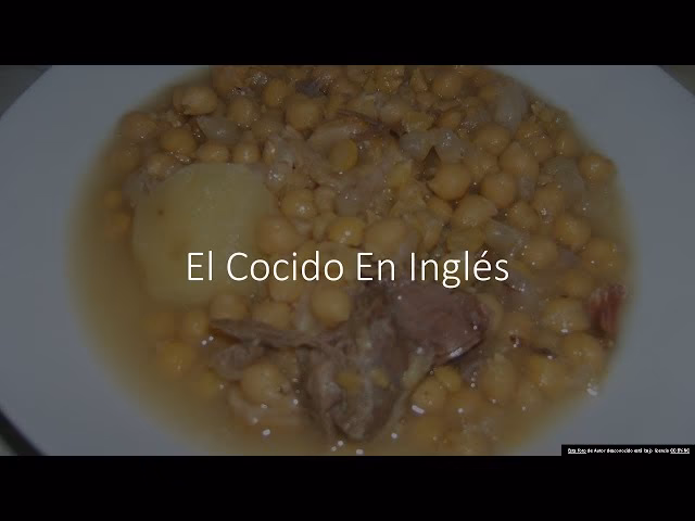 ¿Cómo se dice el verbo cocer en inglés?