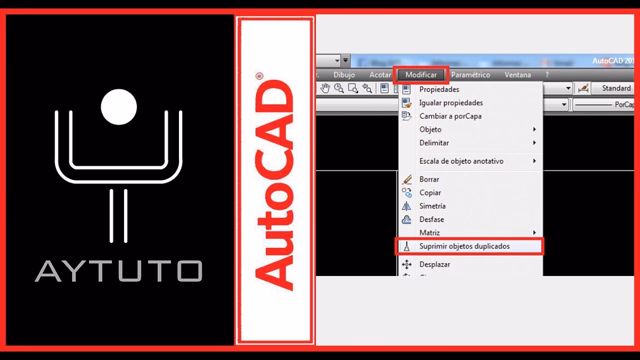 ¿Cómo eliminar una línea doble en AutoCAD?