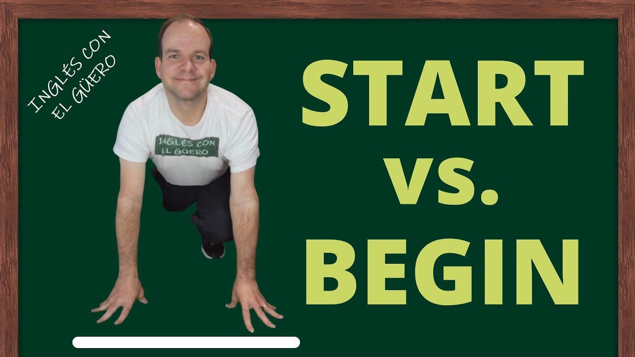 ¿Cómo se dice en inglés iniciar?