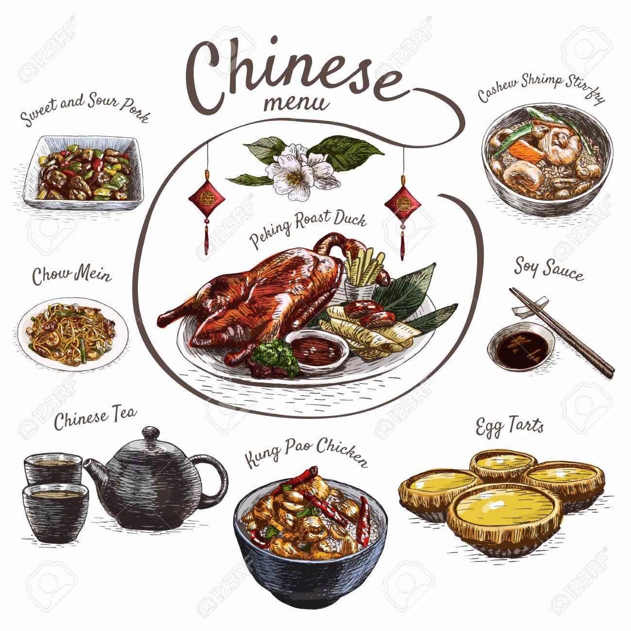 ¿Cómo se llama la comida típica de China?