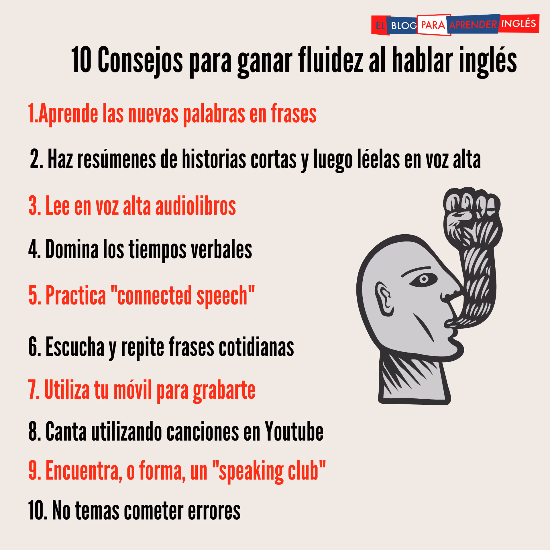 ¿Puedo hablar inglés con fluidez en 1 mes?