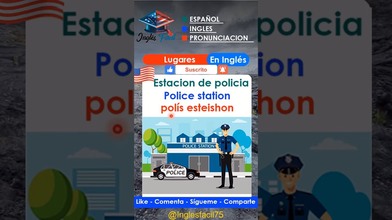 ¿Cómo se dice estación en inglés de policía?