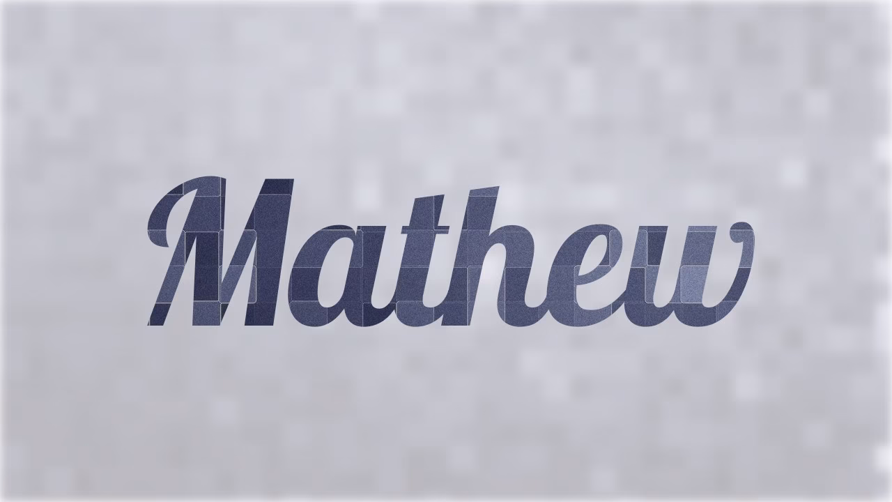 ¿Cómo se dice Mateo en Estados Unidos?