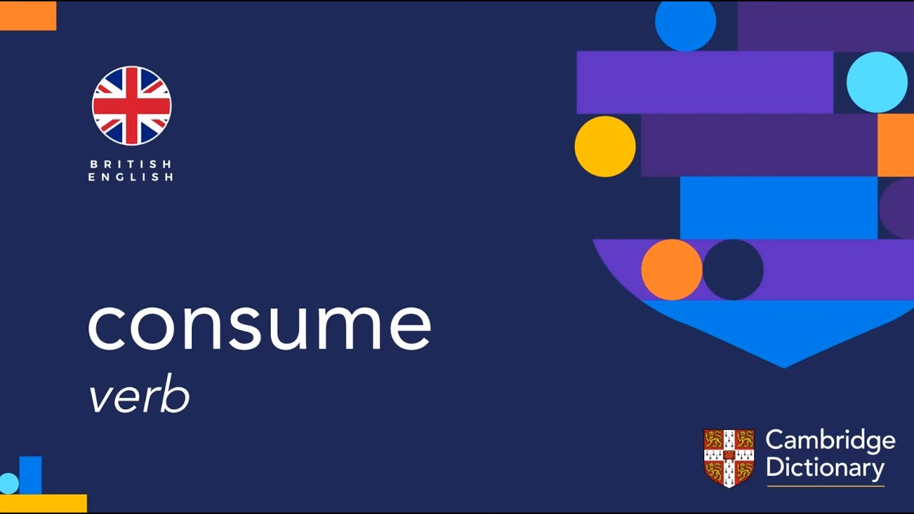 ¿Qué significa consume en español?