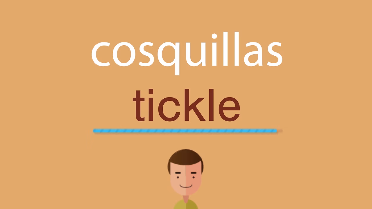 ¿Cómo se dice cosquillas o cosquillas?