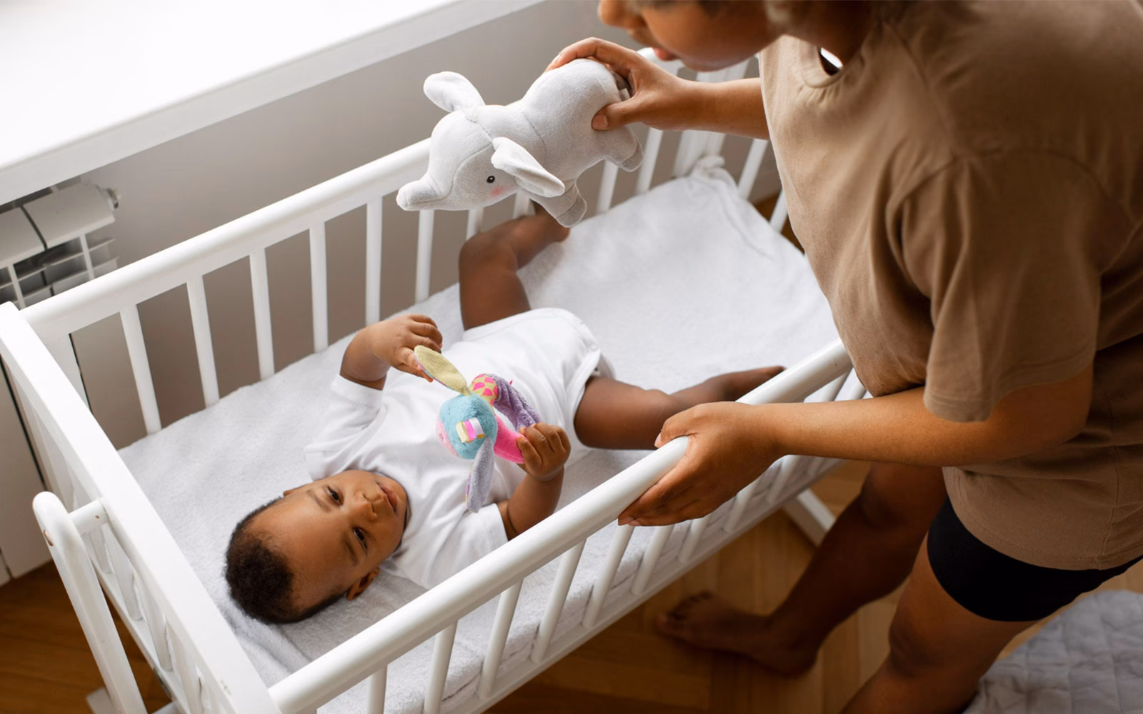 ¿Cuál es el nombre en inglés de la cuna de bebé?