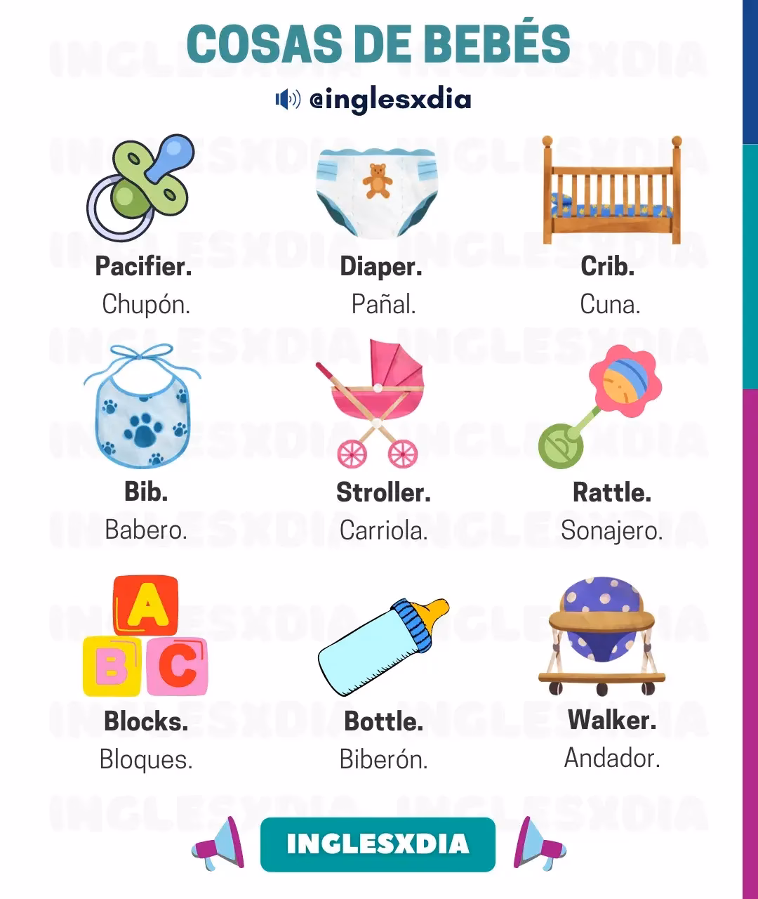 ¿Cómo se dice cuna en Estados Unidos?