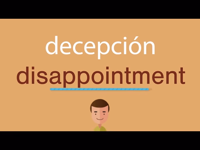 ¿Cómo decir a alguien que te decepcionó?