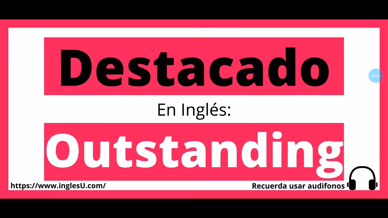 ¿Qué es destacado en una persona?
