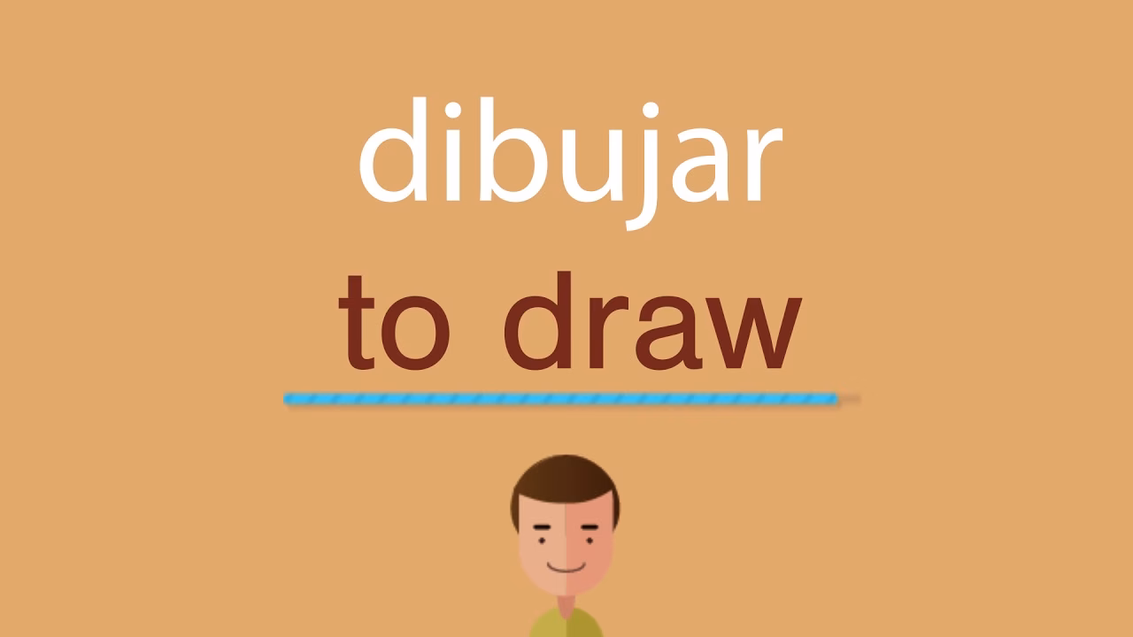 ¿Cómo es dibujar en inglés?