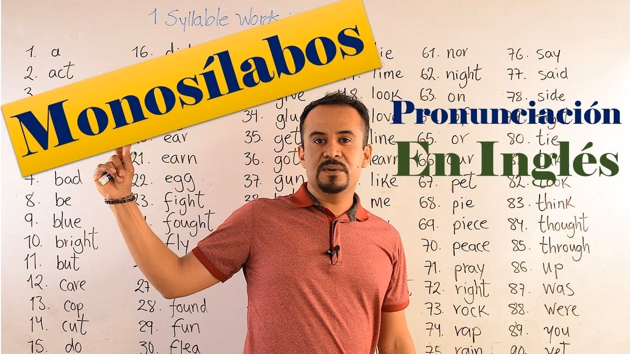 ¿Qué es monosilaba y 10 ejemplos?
