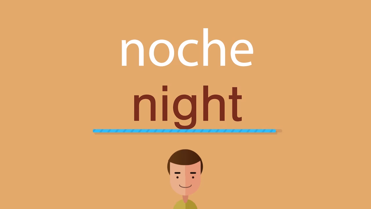 ¿Cómo se escribe "aquí es de noche" en inglés?