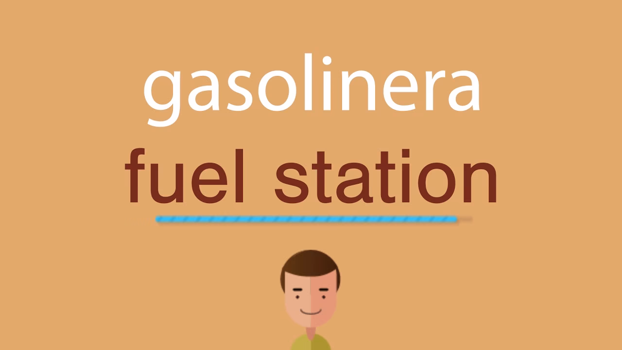 ¿Cómo se llaman las estaciones de servicio en inglés?