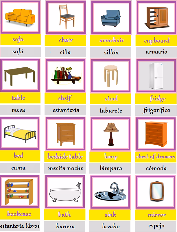 ¿Cómo se dice estantería con libros en inglés?