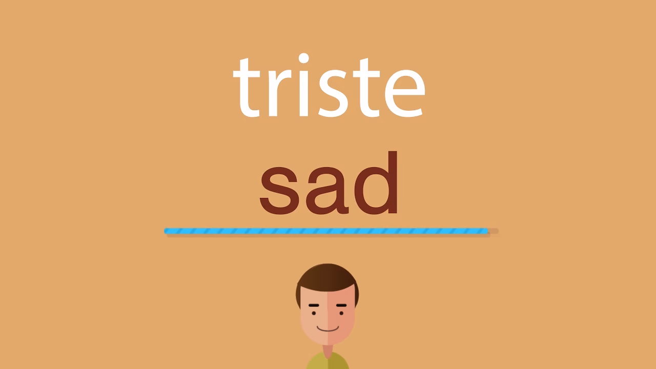 ¿Cómo puedo decir "estoy triste" en inglés?