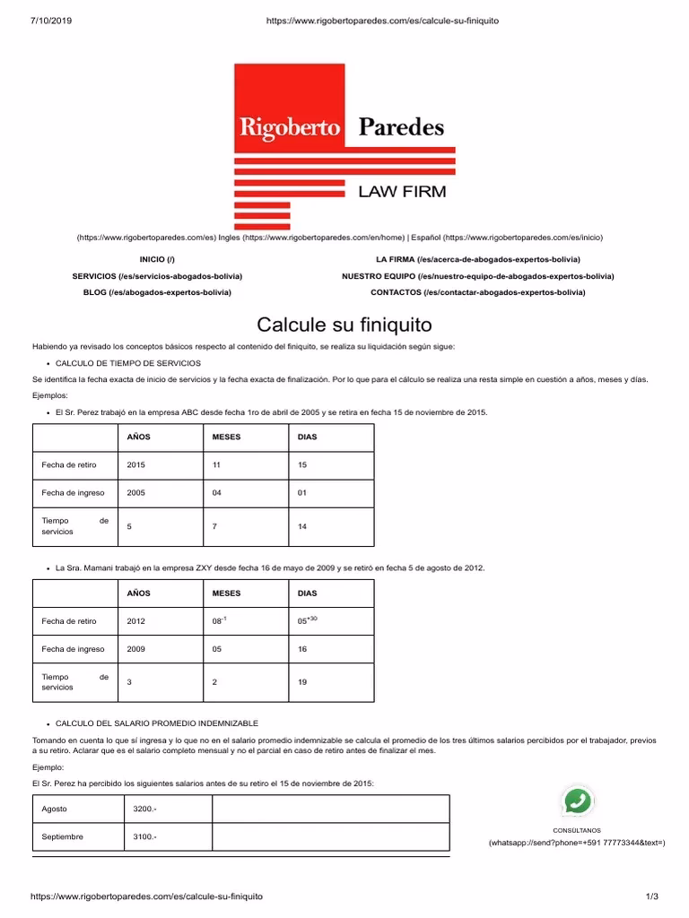 ¿Cómo se llama el finiquito en la nómina?