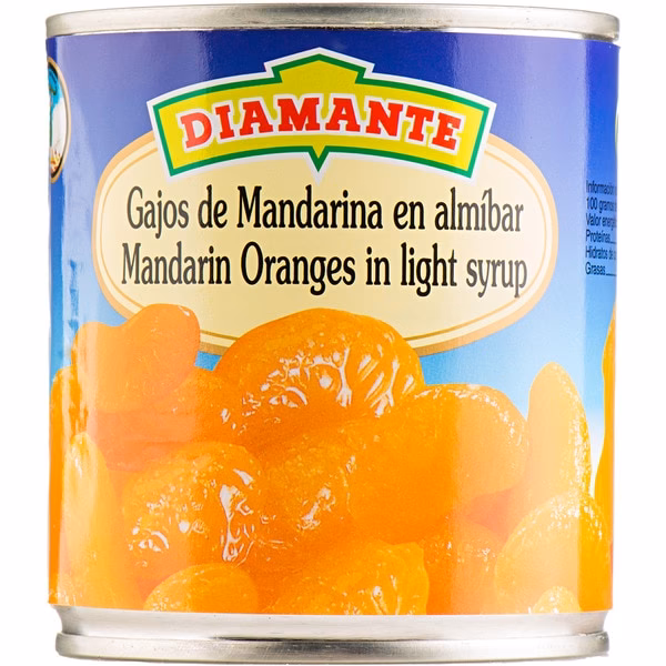 ¿Cómo se llaman los gajos de la mandarina?