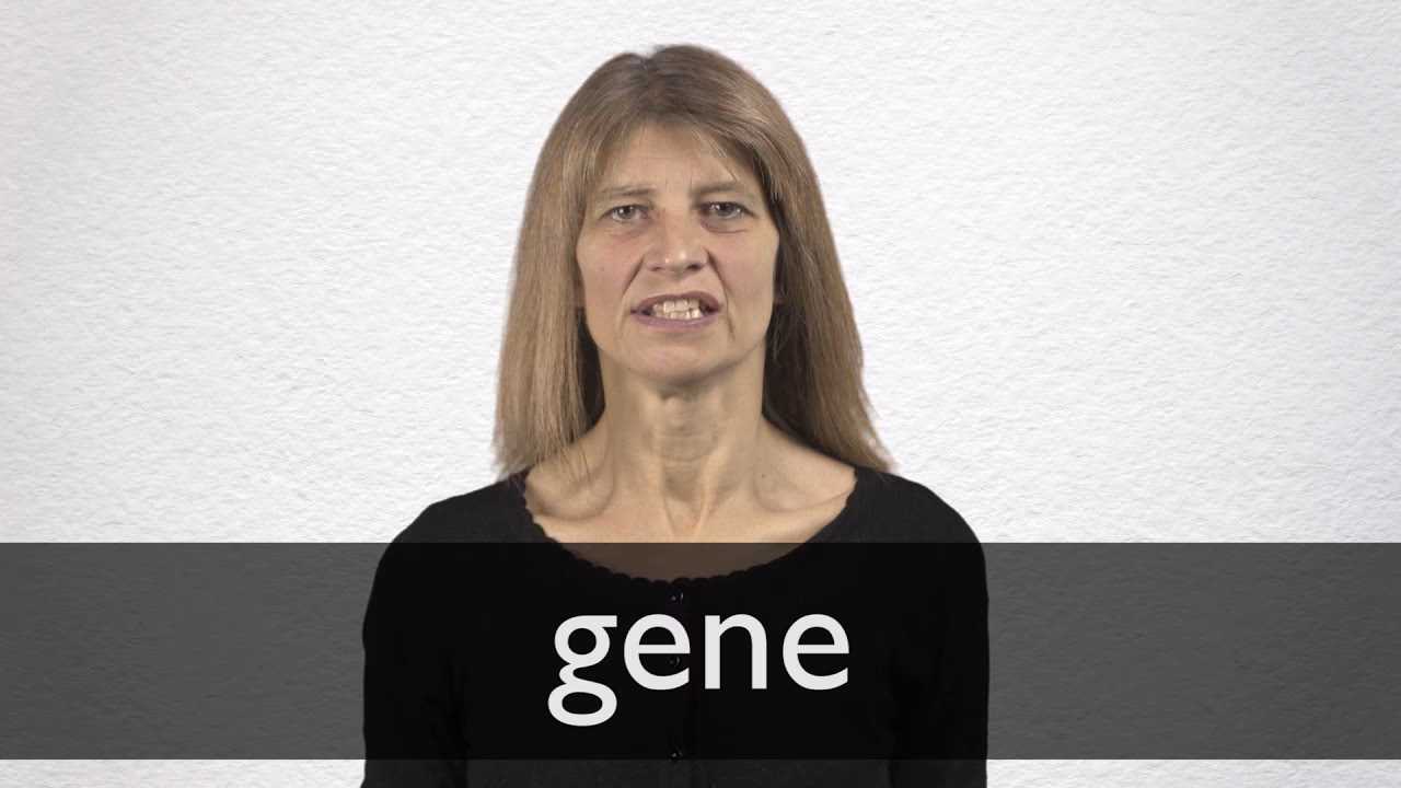 ¿Cómo se escribe en inglés gene?