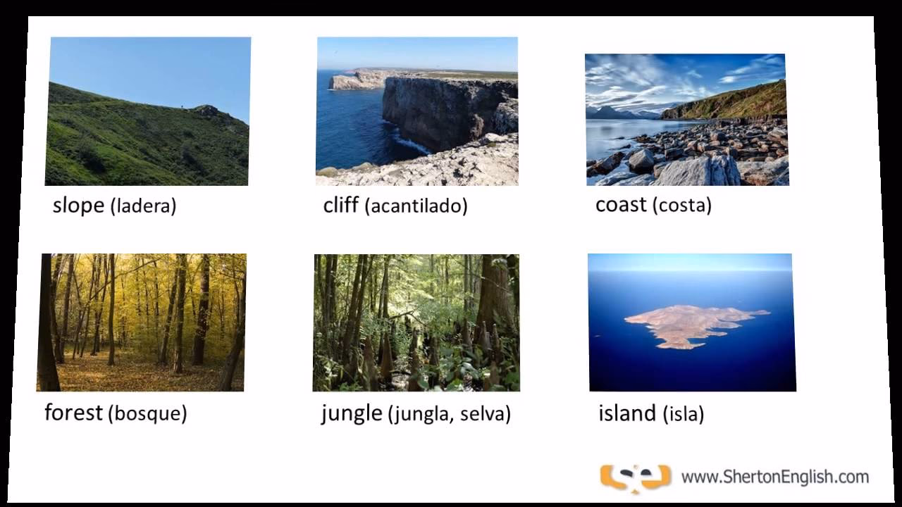 ¿Cómo se dice la materia geografía en inglés?