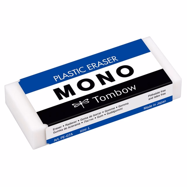 ¿Cómo se dice borrador goma de borrar en inglés?