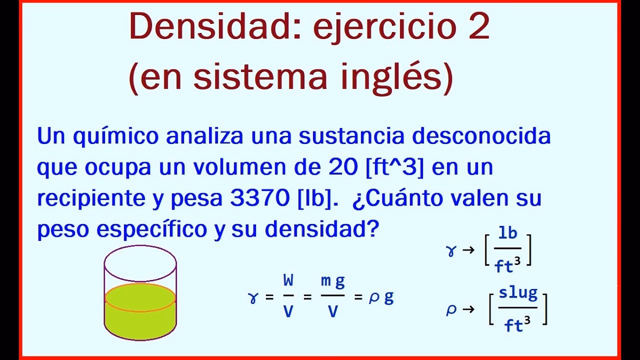 ¿Cómo se mide la gravedad en el sistema inglés?