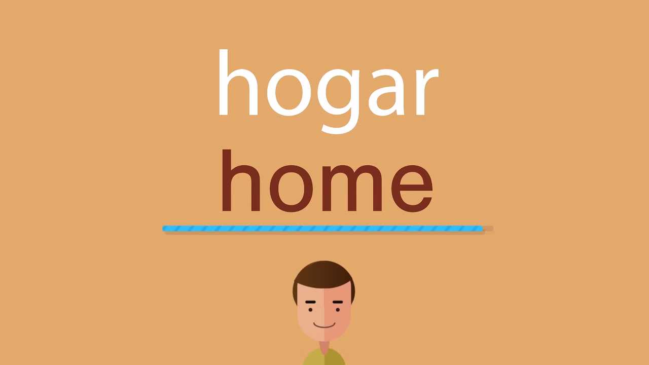 ¿A qué llamamos hogar en inglés?