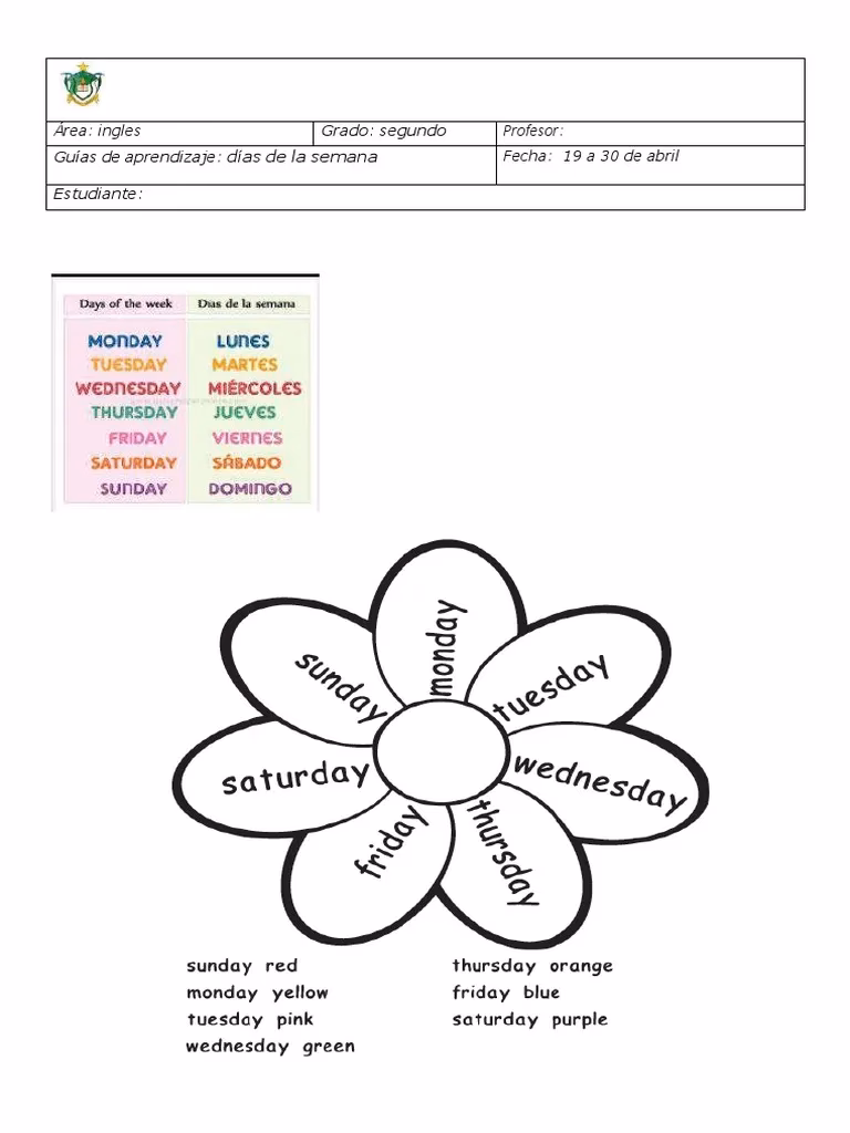 ¿Qué es el inglés de segundo grado?