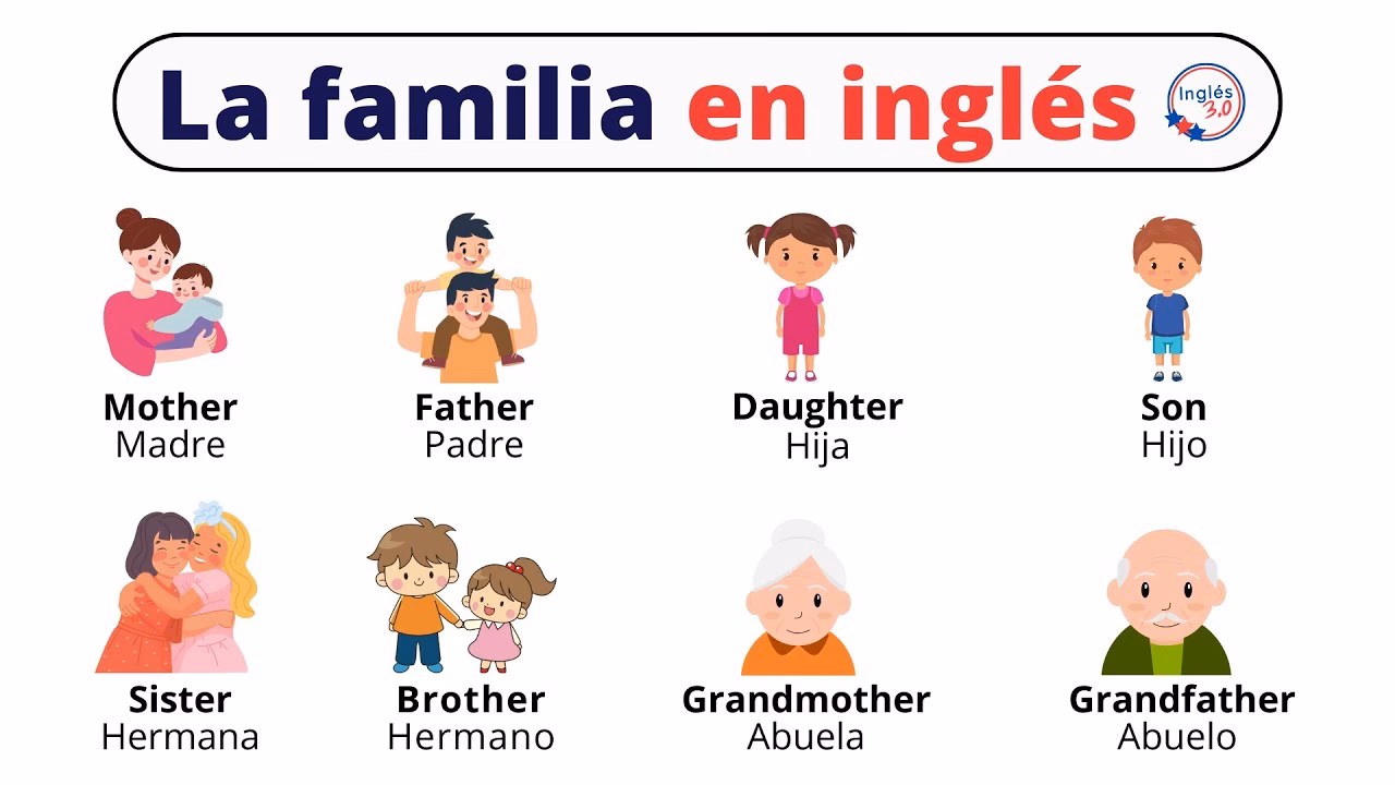 ¿Cuáles son 10 miembros de la familia?