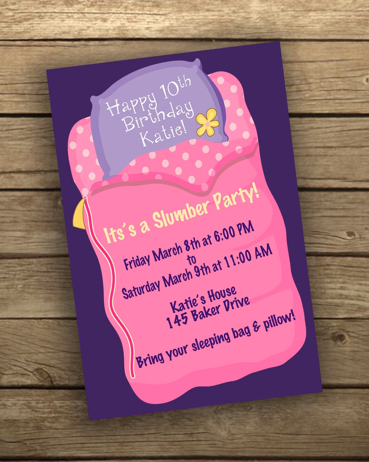 ¿Cómo se dice invitación?