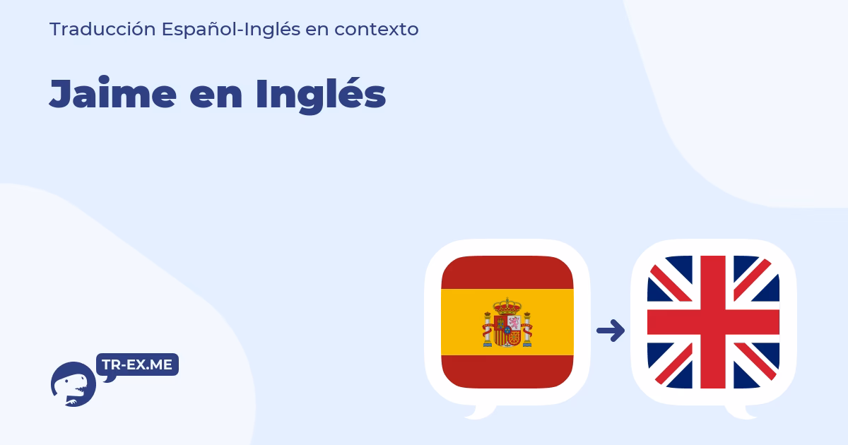 ¿Qué traduce James?