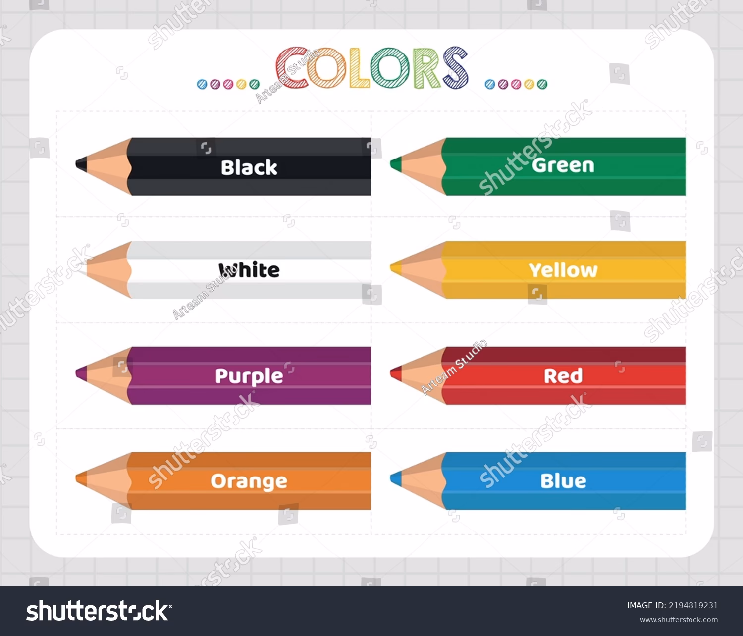 ¿Qué significa colors pencil?