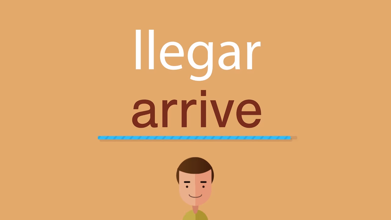 ¿Cómo se conjuga el verbo llegar?