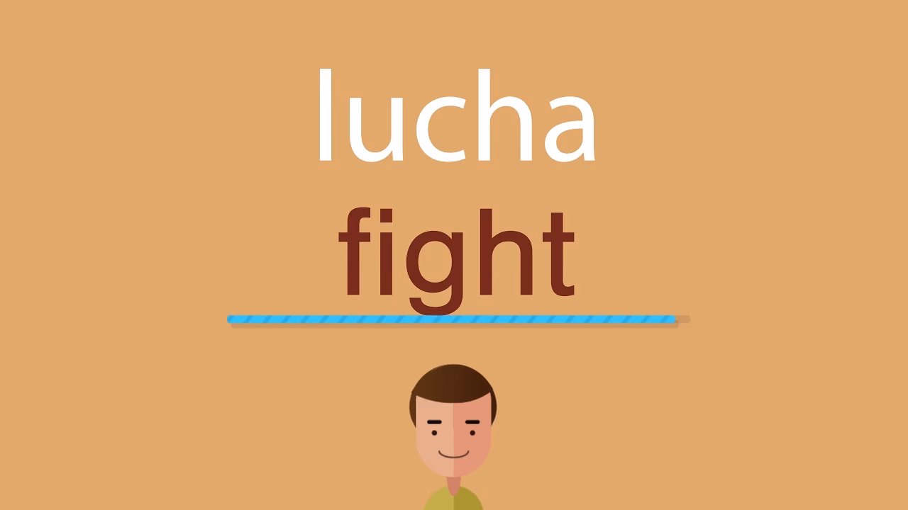 ¿Qué significa Lucha en inglés?