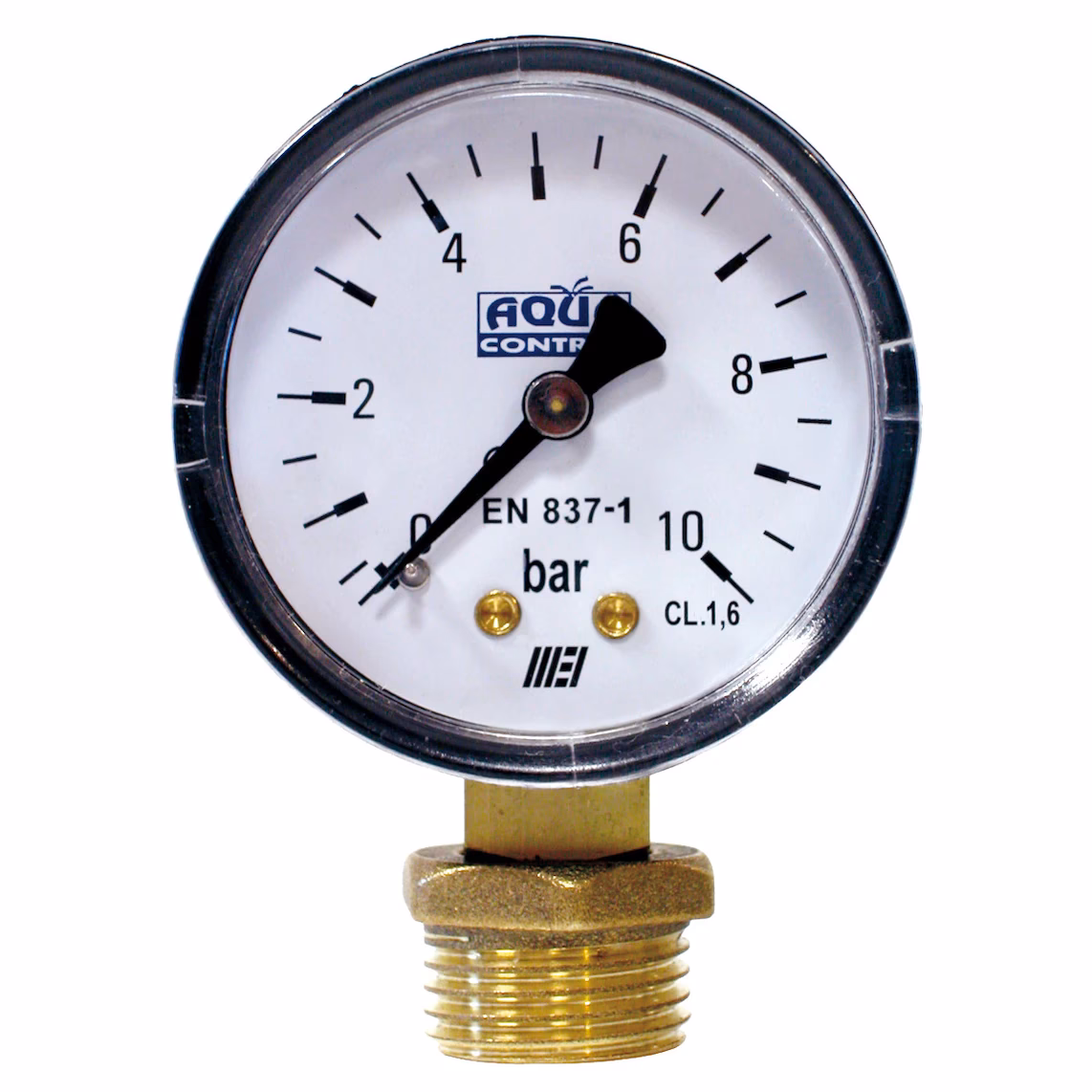 ¿Cómo se llama el manómetro de presión?