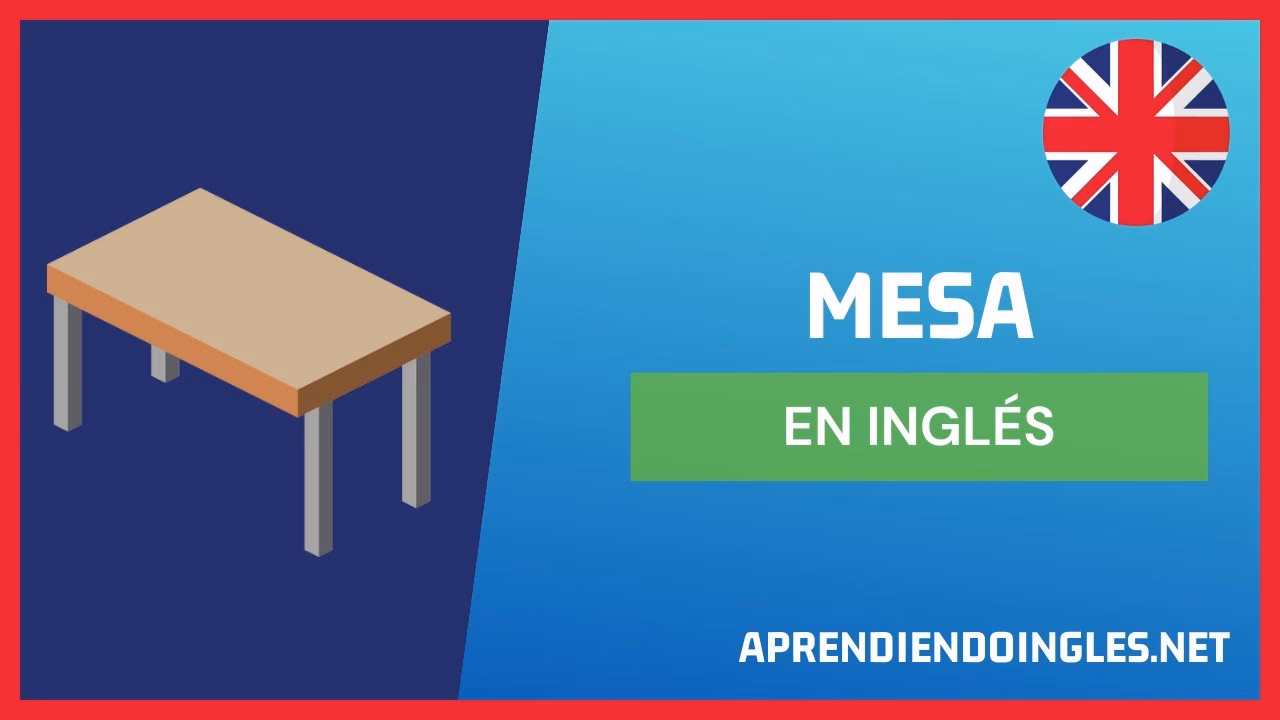 ¿Cómo se dice mesa de trabajo?
